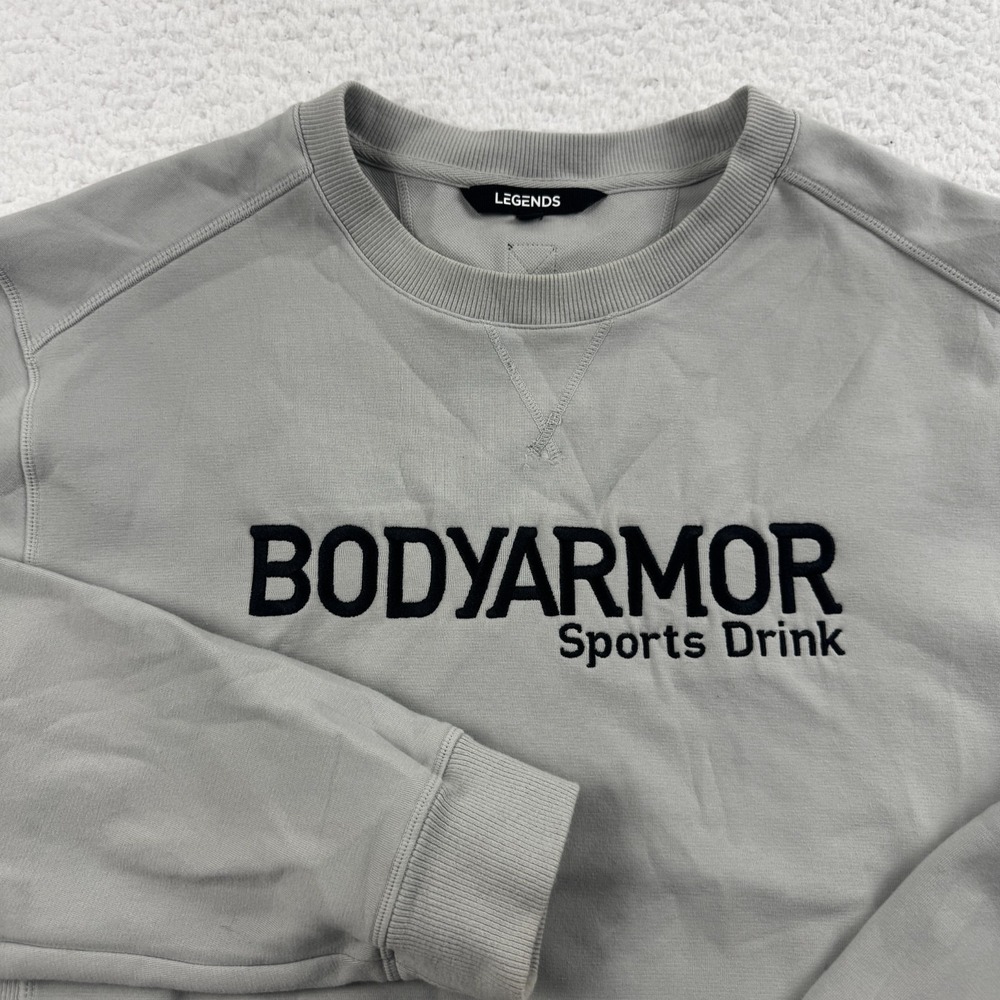 Legends Sweater Mens XL Light Blue Barstool Sports Bodyarmor Stretch